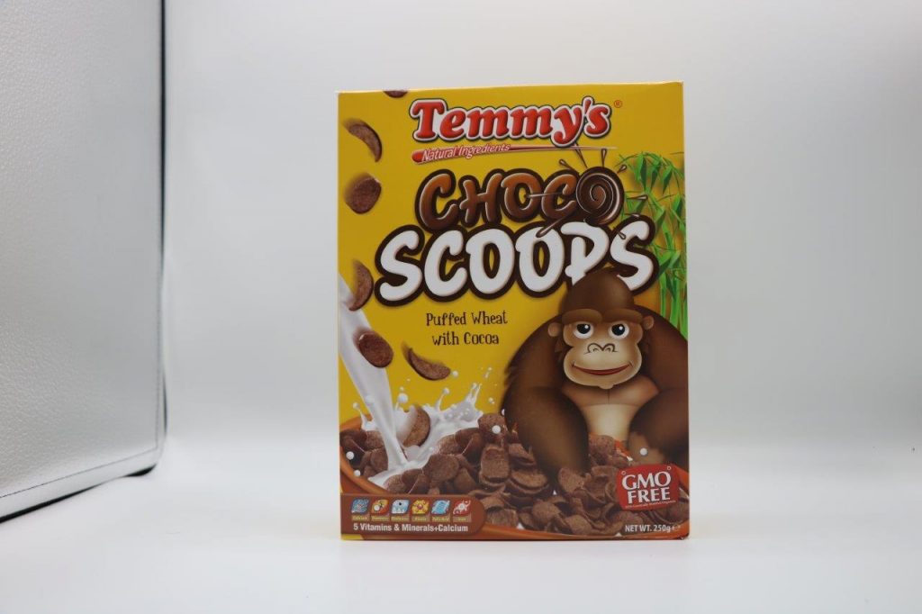 Temmys Choco Scoops Wheat Cocoa X G Box Fairplus Cambodia