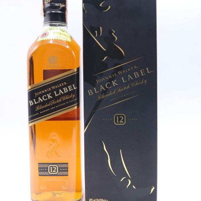 Johnnie Walker Black Label Blended Scotch Whsky 1x700ml Bottle 