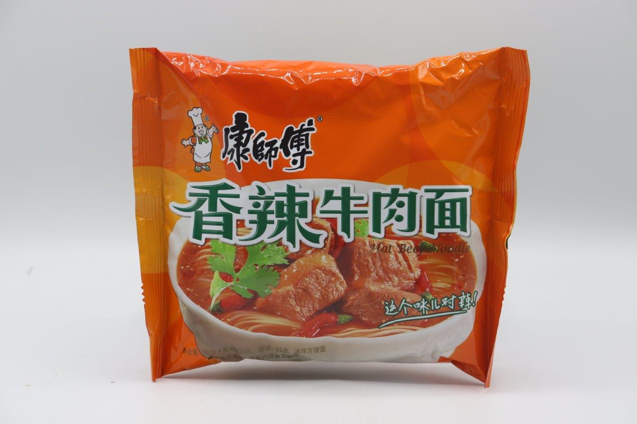 *KANG SHI FU HOT BEEF NOODLE 24X103G PACK – Fairplus Cambodia