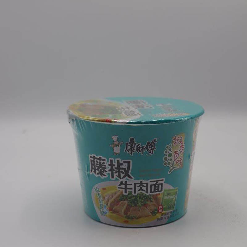 KANG SHI FU RATTAN PEPPER AND BEEF NOODLE 12X106G BOWL – Fairplus 