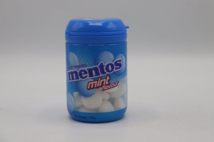 MENTOS MINT FLAVOUR CANDY 6X120G BOTTLE – Fairplus Cambodia